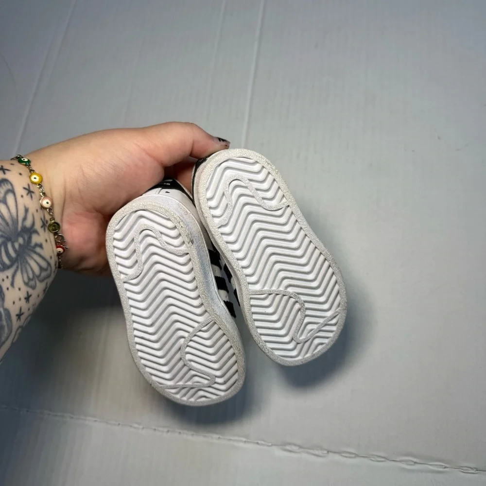 Adidas Baby 3 Stripe Sneakers